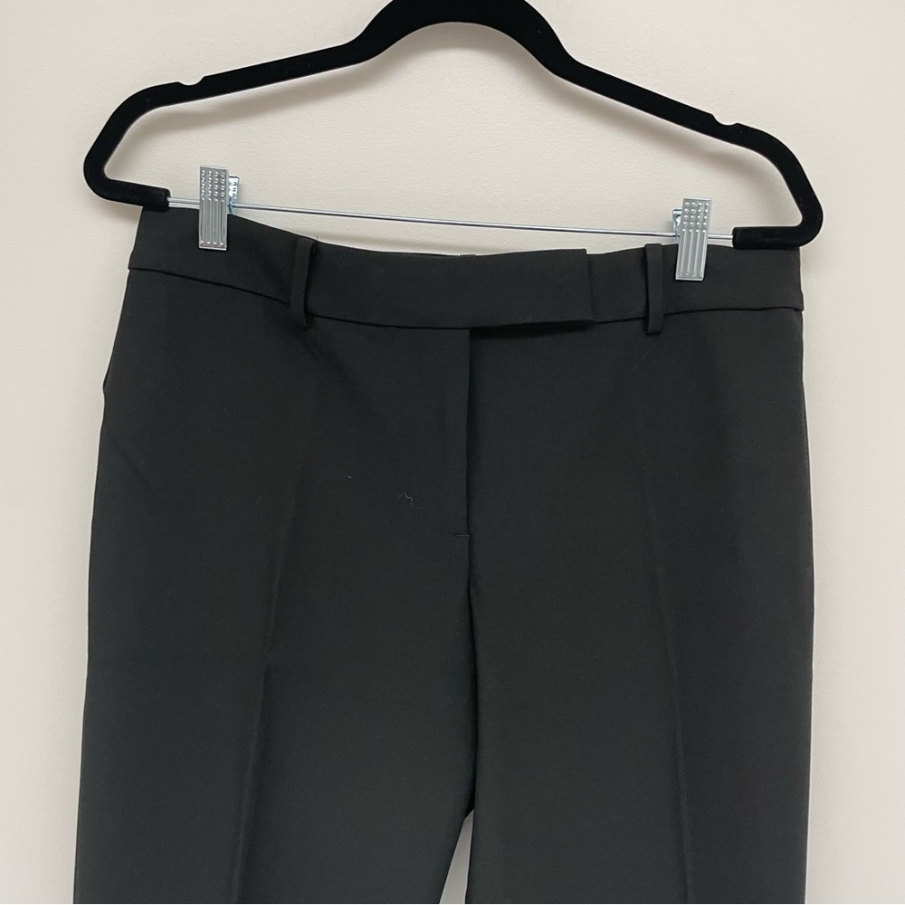 NWT Talbots Signature Double Weave Black Pants Women 8
